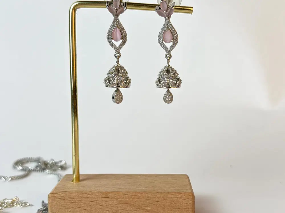 Elegant Zircon Bridal Jewelry Set