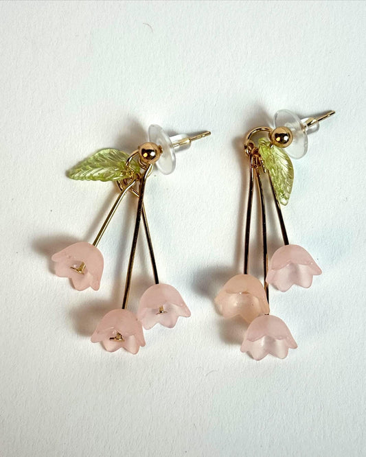 Lily of the Valley Earrings Flower Earrings