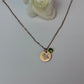 Personalized Birthstone Pendant Rose Gold