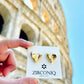 Gold Plated 18k Heart Stud Earrings