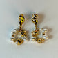 18K Gold-Plated Baroque Pearl Drop Earrings