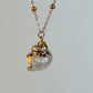 White Medium sized Natural Shell necklace