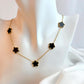 Five Leaf Clover Necklace - Lucky Necklace