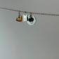 Personalized Birthstone Pendant Rose Silver