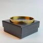 Gold Plated Bangle Bracelet by Zirconiq