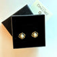 Gold Plated Pearl Studs