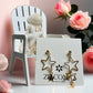 Gold Star Dangle Earrings