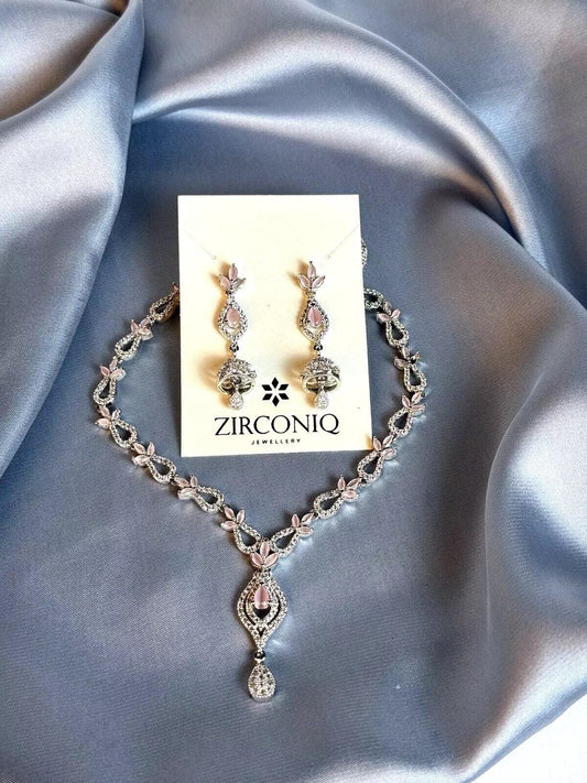 Elegant Zircon Bridal Jewelry Set