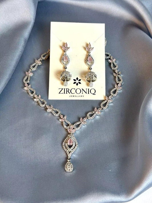 Elegant Zircon Bridal Jewelry Set