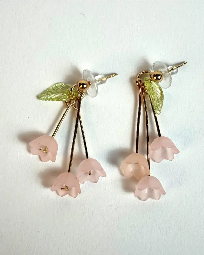 Lily of the Valley Earrings Flower Earrings